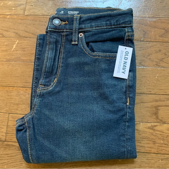 Old Navy Straight Jeans for Boys | 12 Slim | Bay Waves NEW!! - Picture 5 of 12